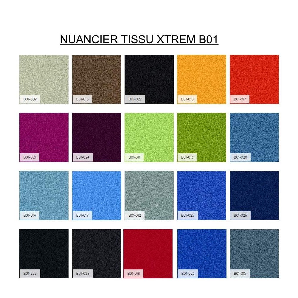 Nuancier tissu Xtrem
