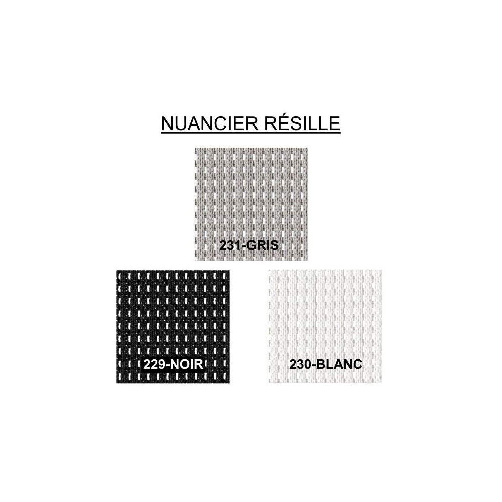 Nuancier résille