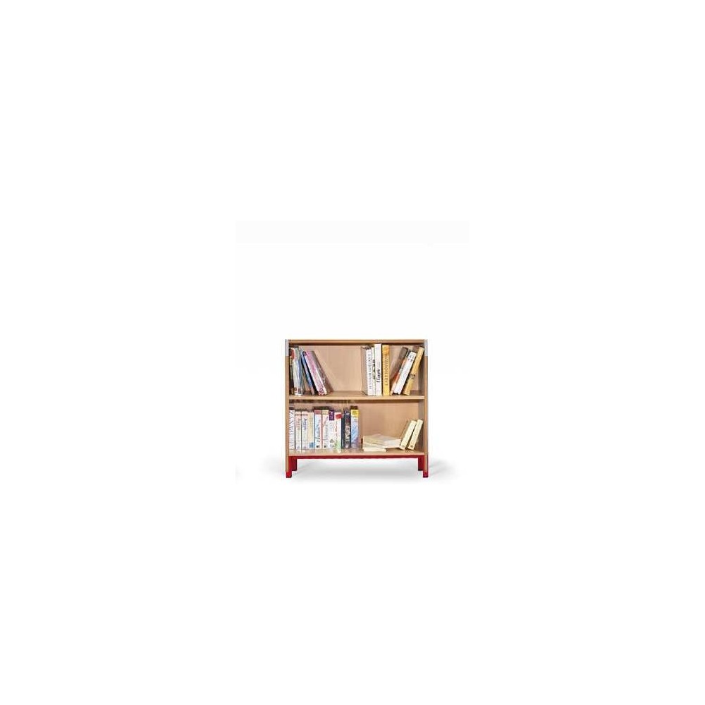 Bibliothèque ouverte ADRIANA, hauteur 90 cm, 1 tablette