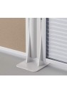 Piètement K-PRIME : platine intermédiaire pour fixation au sol