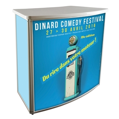 Comptoir pliant EXPO-CONVEX.