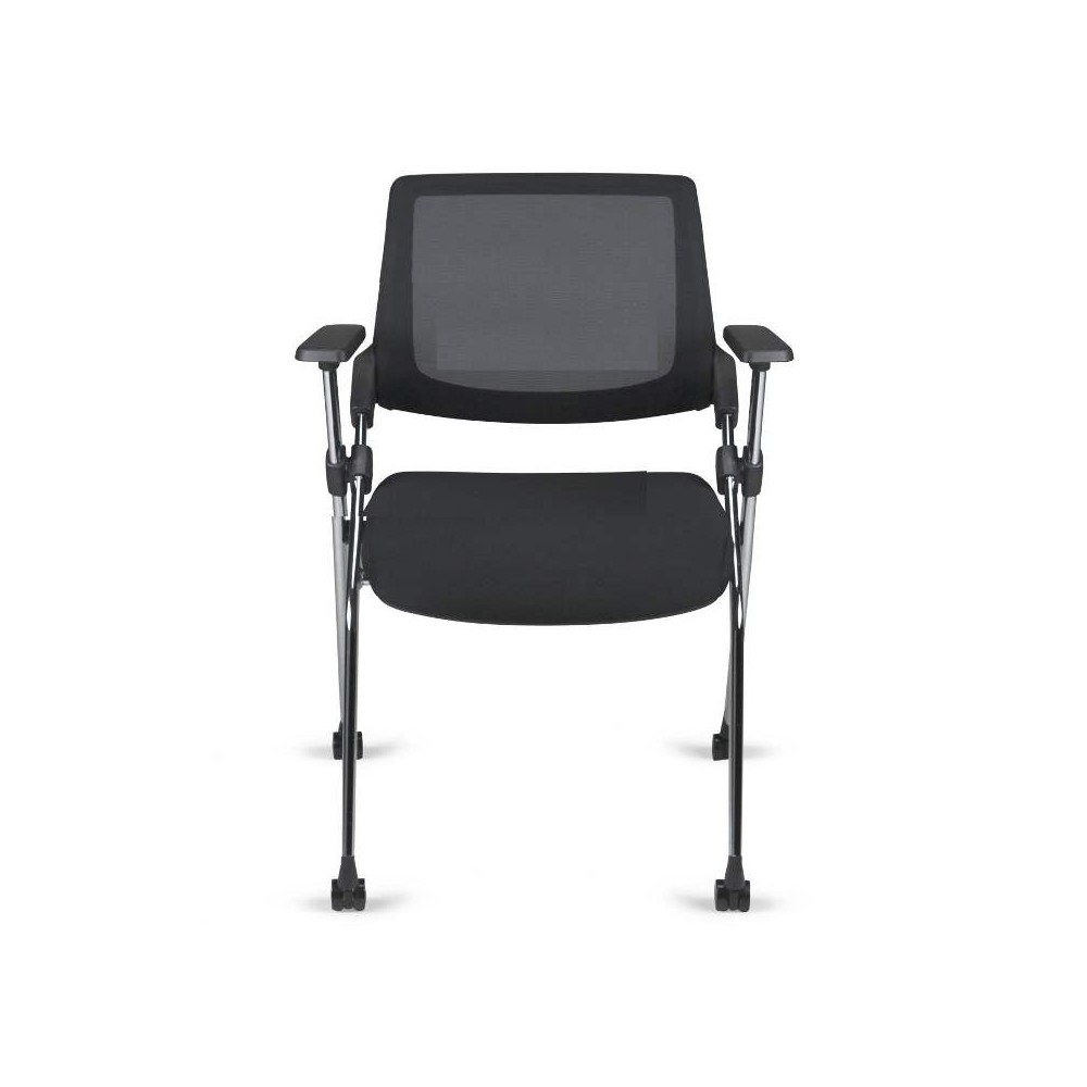 ANNY, chaise formation sur roulettes, très pratique avec l'assise relevable.