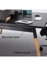 Bureau bench WOOD : technique