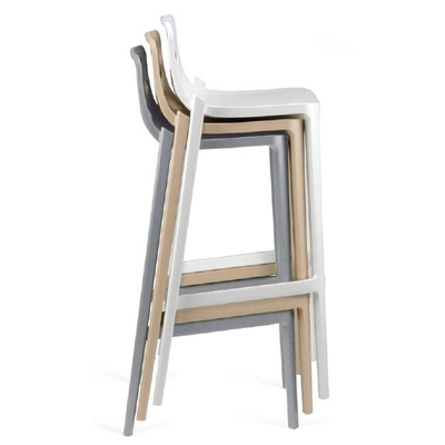 Tabouret haut FLOW, empilable par 6