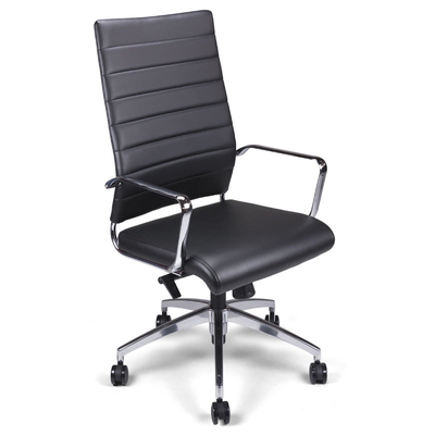 Fauteuil Direction CLAS, similicuir et chrome