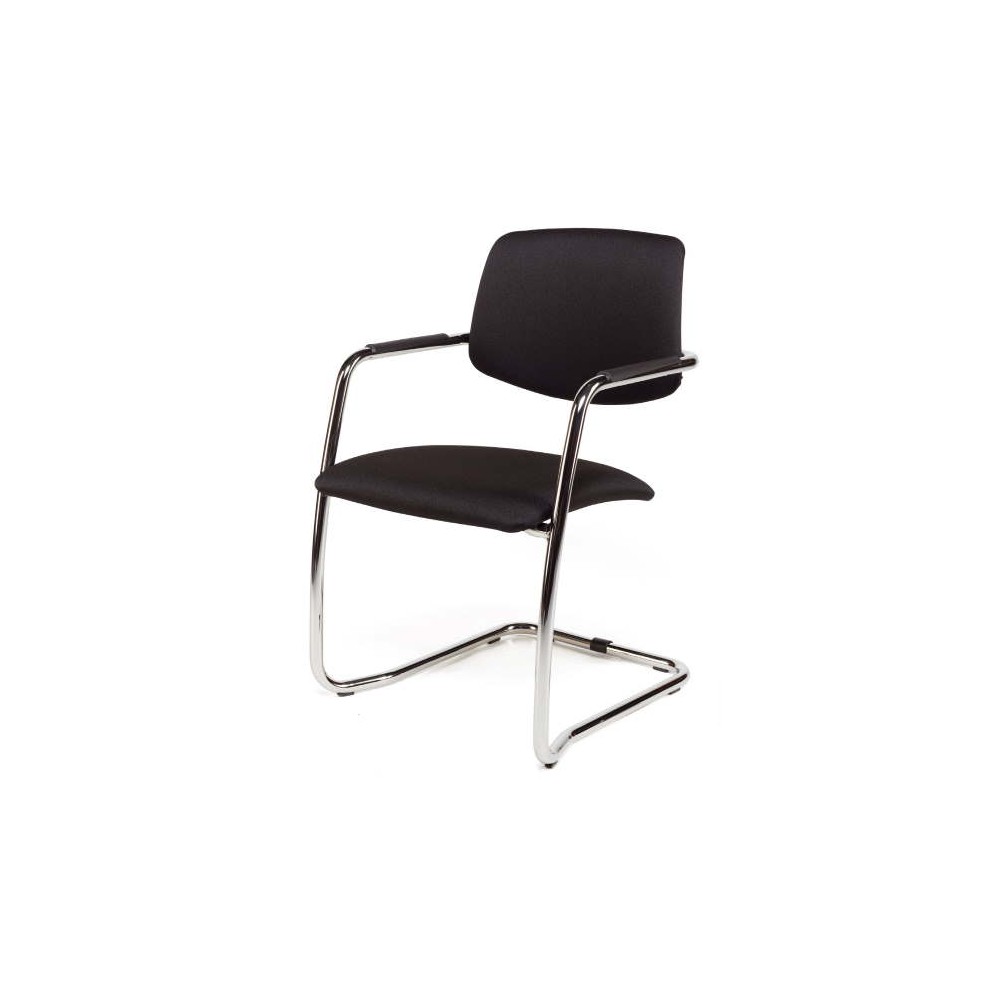 HANS, fauteuil luge, dossier tissu noir