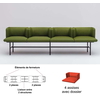 Exemple d'une composition AHORA 4 places