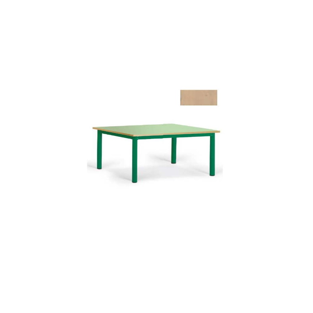 Table Maternelle FLEUR, forme Rectangle