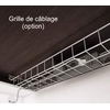 Grille de cablage pour la circulation des câbles entre 2 pieds