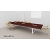 Table WORK45-M, 420 x 140 cm (12-14 personnes)
