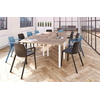 Table INEO 12 places, forme tonneau