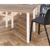 Les pieds sont partagés entre 2 plateaux : réduction du nombre de pieds, économie.