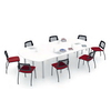 Table INEO 14 places, forme ovale