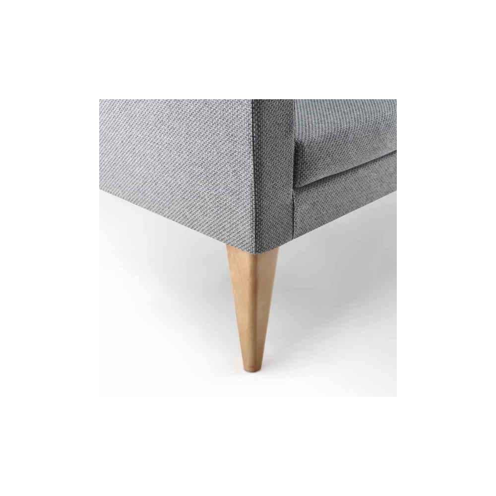 Détail du pied bois
