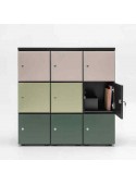 Casiers de bureau LOCKER, 3 à 5 cases