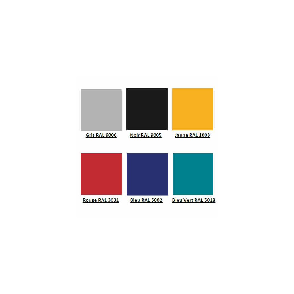  	Pupitre mobile pour maternelle : 6 coloris de structure