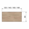Table abattante POP-UP, profondeur 80 cm