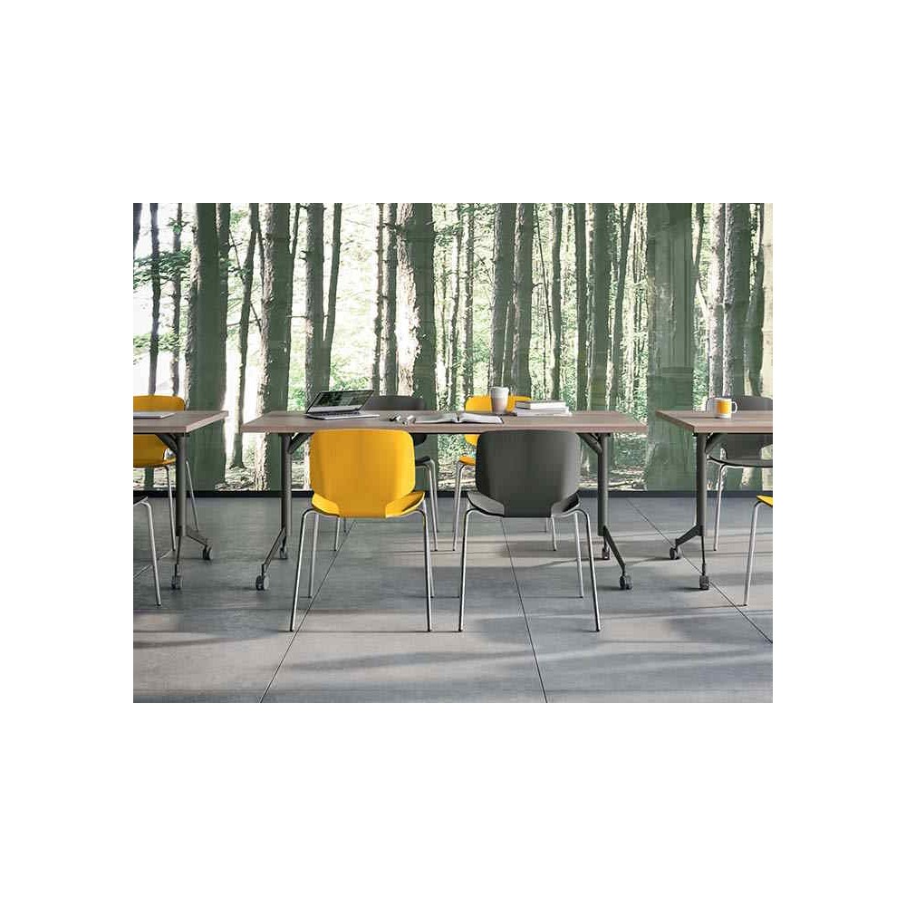 POP-UP, table abattante, prof.80 cm