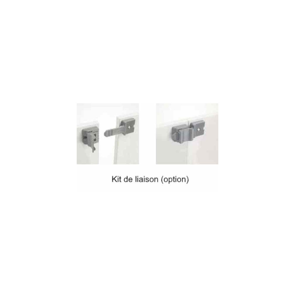 Option : Kit de liaison, pour lier 2 tables abattantes POP-UP