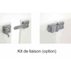 Option : Kit de liaison, pour lier 2 tables abattantes POP-UP