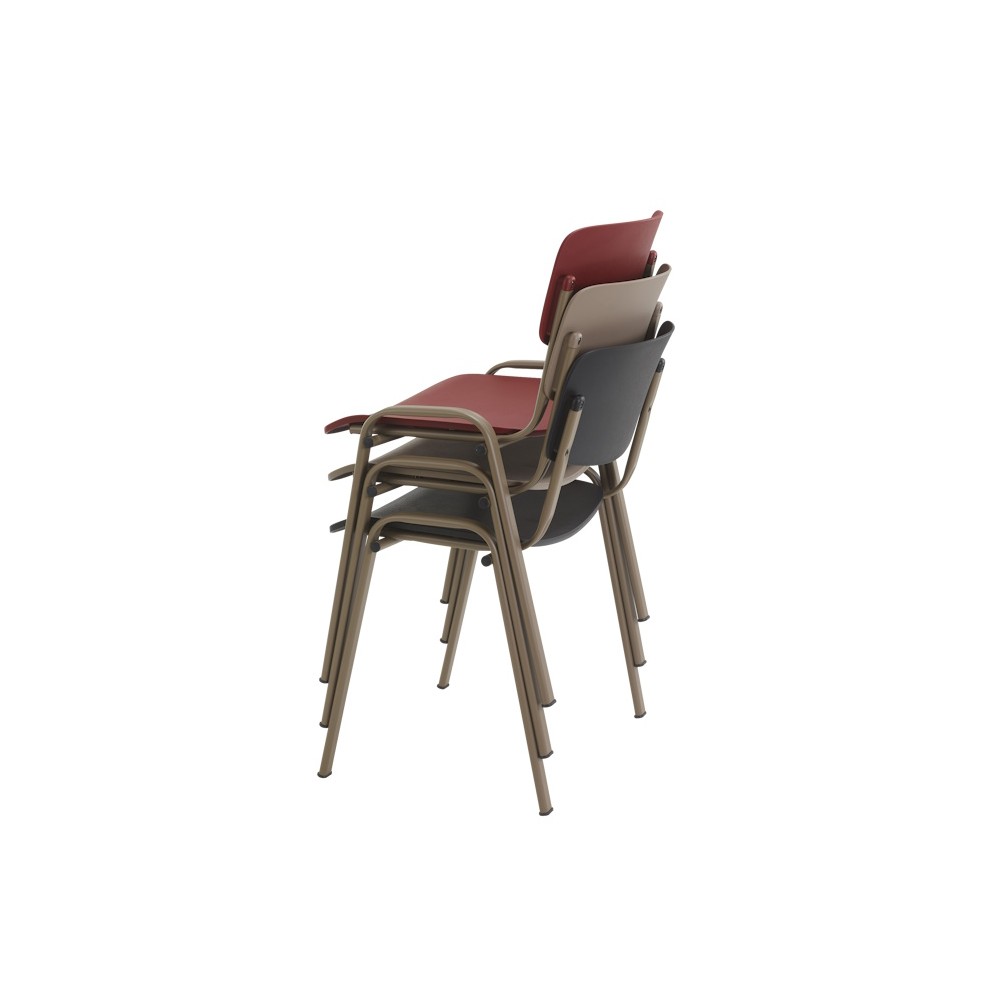 Chaise SUZY, empilable par 15