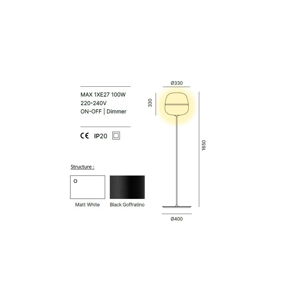 Lampadaire AFRA