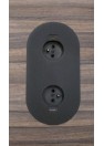 Boitier prises double (2 x 220V + 2 USB-A ou C)