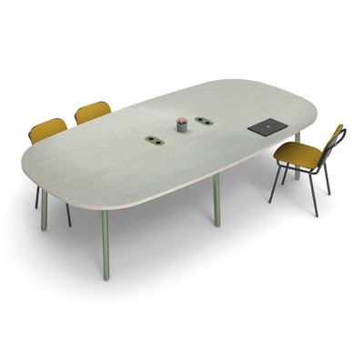 Table NEW MEETING, 540 x 140 cm, pieds métal