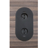 Boitier prises double (2 x 220V + 2 USB-A ou C)