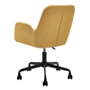 Fauteuil LILIA, tissu Jonquille