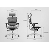 Fauteuil ERGO-HE2, dimensions