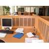 SDESK, écran acoustique (avec percements ovales optionnels)