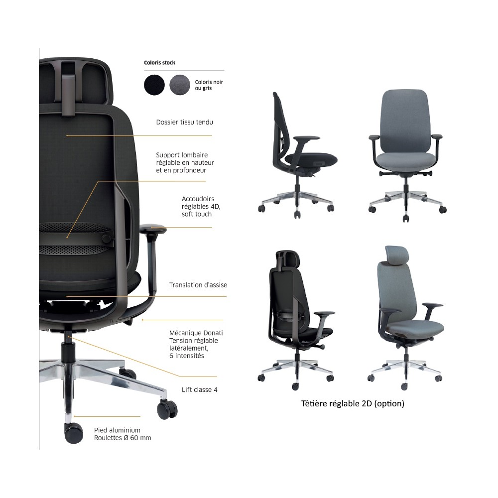 PULMAN, confort et ergonomie