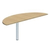 Extension 1/2 lune IDOLE pour 1 bureau, L80 x P40 cm